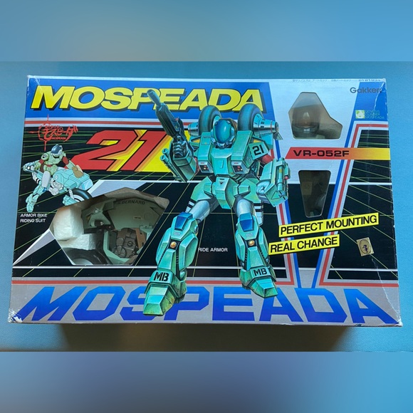Vintage Genesis Climber Mospeada / Mospeeda 21 VR-052F The Henshin Robo